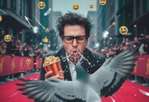 Viral Moments from This Year’s Film Festivals Director's red carpet sneeze, popcorn, pigeon, and flip-flop.